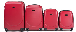 311, Luggage 4 sets (L,M,S,XS) Wings, Blood Red