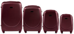 K310, Luggage 4 sets (L,M,S,XS) Wings, Burgundy