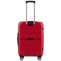 PP05, Średnia walizka podróżna Wings M, Red - POLIPROPYLEN