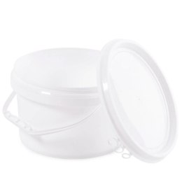 PLASTIC BUCKET WITH LID 5 L