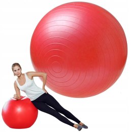BE READY Red gymnastics yoga ball 65 cm