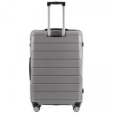 DQ181-03, Large travel suitcase Wings L, Grey- Polypropylene