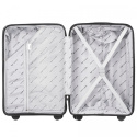 DQ181-03, Комплект чемоданов 3 шт. (L,M,S) Wings, Белый фиолетовый