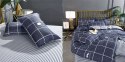 A set of BEDDING for Pillows. Checkered 200X230 Duvet