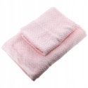 SET OF TOWELS for hands and body 95g 130g PINK