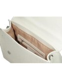 Briefcase bag with Nobo braid - white