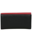 NOBO Classic Large Black and Red Large Wallet