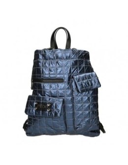 NOBO Quilted bag-shaped backpack (Navy blue)