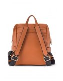 NOBO Backpack with embossed logo (Camel)