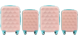 Little Bird KD02, Комплект крыльев 2xS, 2xXS маленькие чемоданы для салона, Птица розовая