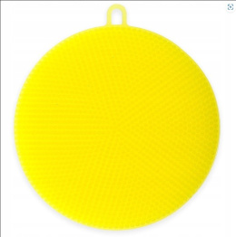 SILICONE WASHER for cleaning makeup BRUSHES Yellow