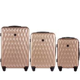 TD190-3 KPL, Luggage 3 sets (L,M,S) Wings, Champagne