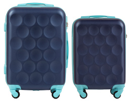 Little Bird KD02, Wings Set S+XS small cabin suitcases, Navy Blue