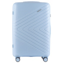 DQ181-05, walizka podróżna Wings L, Light Blue POLIPROPYLEN