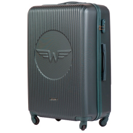 SWL01, Wings L Large Suitcase, Dark Green