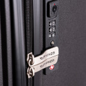 100% POLYPROPYLENE / DQ181-04, Wings M Medium Suitcase, Black