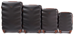 402, Luggage 4 sets (L,M,S,XS) Wings, Black