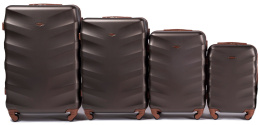 402, Luggage 4 sets (L,M,S,XS) Wings, Coffee
