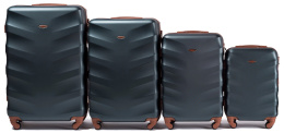 402, Luggage 4 sets (L,M,S,XS) Wings, Dark green