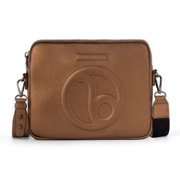 NOBO Messenger bag with embossed logo (Copper)
